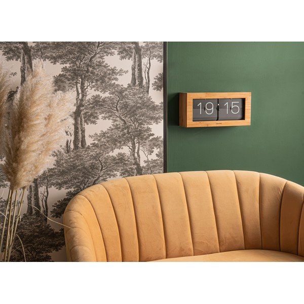 Brązowa aksamitna sofa Leitmotiv Royal-image-1