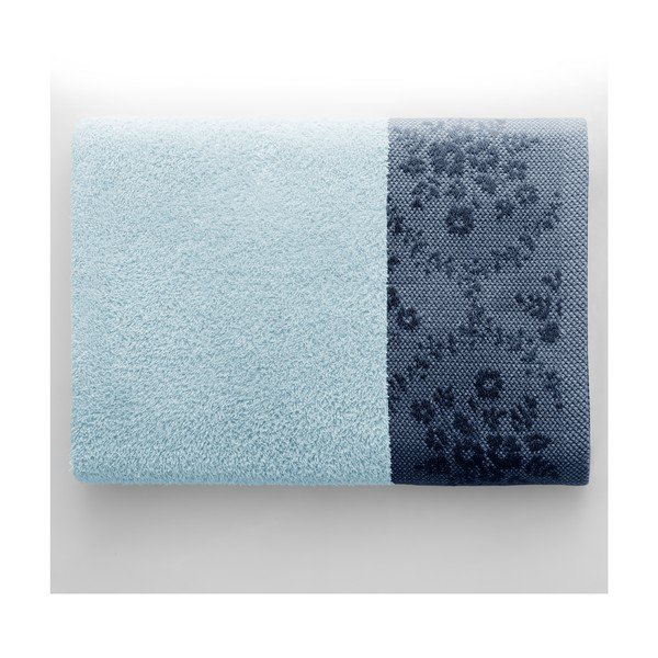 Niebieski bawełniany ręcznik kąpielowy frotte 70x140 cm Crea – AmeliaHome-image-3
