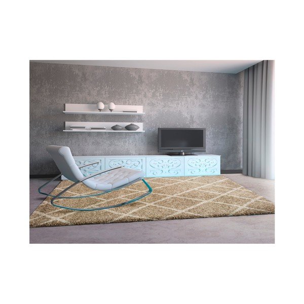 Beżowy dywan Universal Kasbah Beige, 133x190 cm-image-1