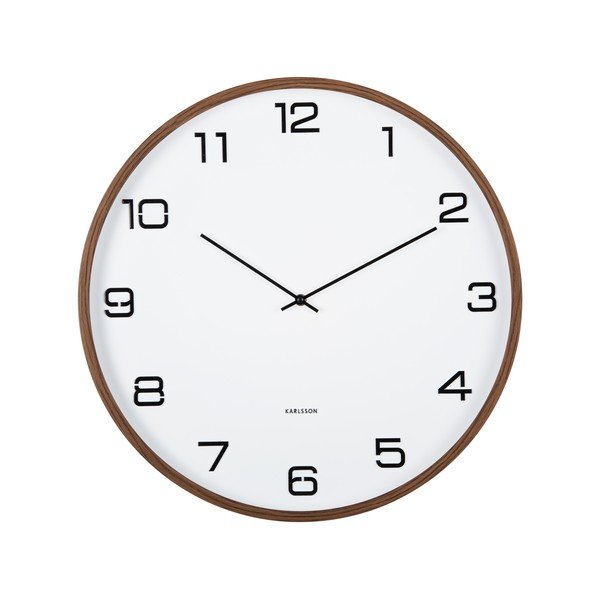 Zegar ścienny ø 51 cm Delicado – Karlsson