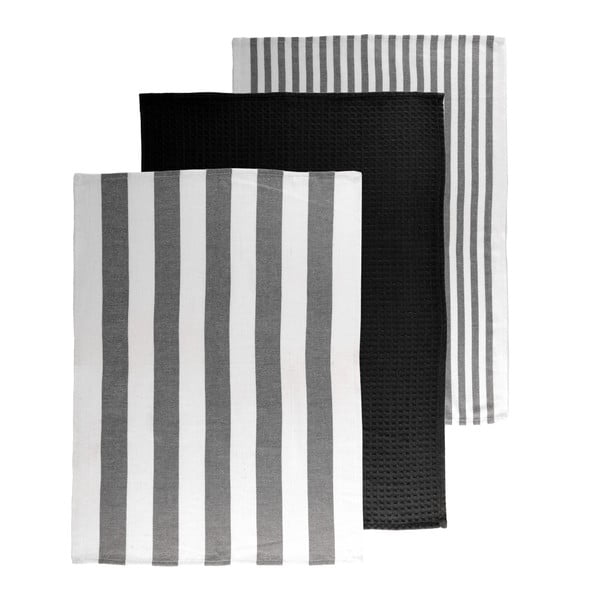 Bawełniane ścierki zestaw 3 szt. 51x74 cm Marra – Tiseco Home Studio