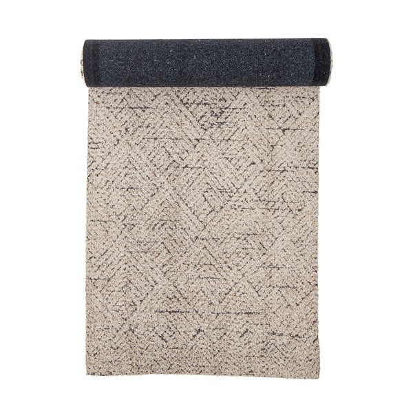 Kremowy chodnik z mieszanki bawełny 75x245 cm Saxo – Bloomingville-image-4