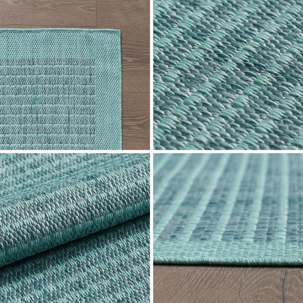 Niebieski dywan odpowiedni na zewnątrz 60x100 cm Giza 1410 – Ayyildiz Carpets (zdjęcie 5)