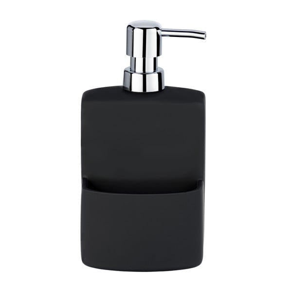 Czarny dozownik do mydła w płynie Wenko Festival-image-4