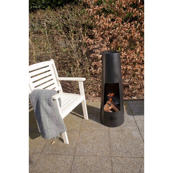 Owalny kominek na taras Esschert Design-image-1