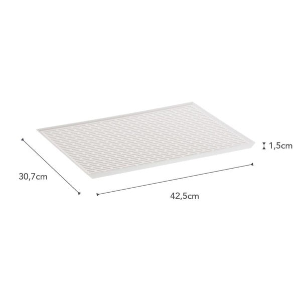 Biały ociekacz do naczyń YAMAZAKI Tower-image-3