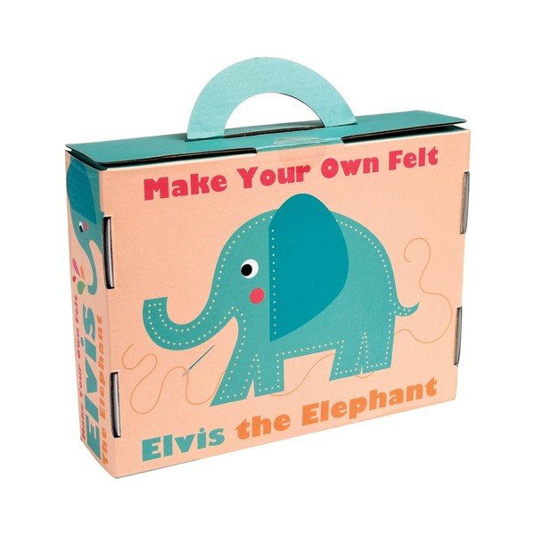 Zestaw do uszycia słonia Rex London Elvis The Elephant-image-3