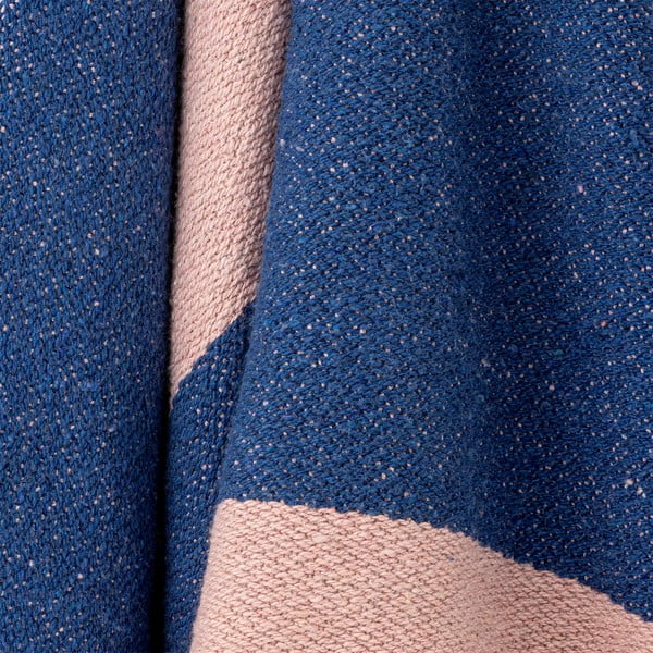 Niebiesko-różowy koc 130x160 cm Cadeo – Bloomingville-image-4