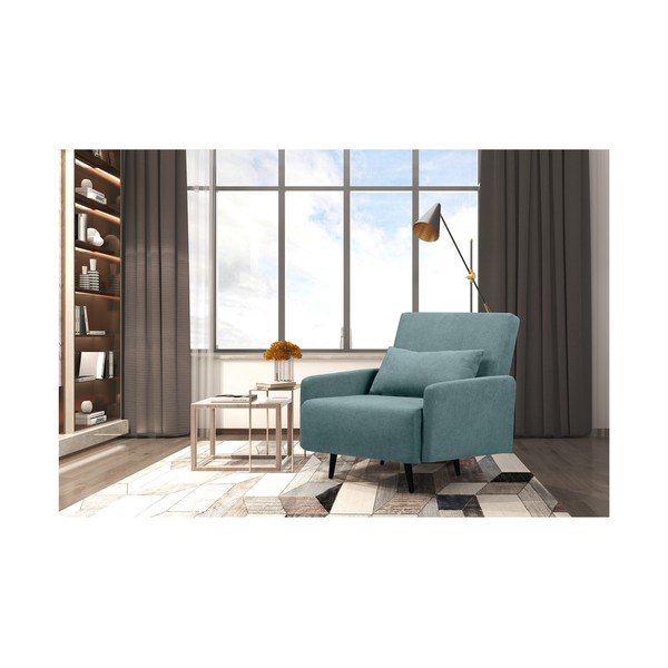 Niebieski fotel Mallory – Støraa-image-2