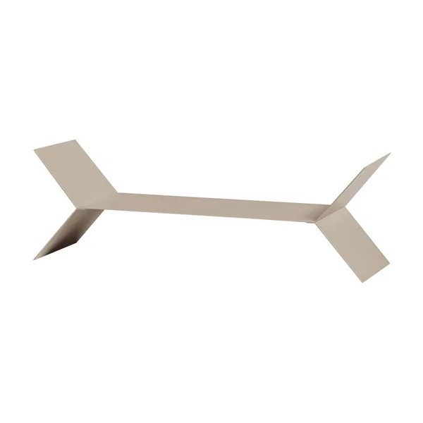 Beżowe metalowe półki zestaw 3 szt. 80 cm Lorin – WOOOD-image-3