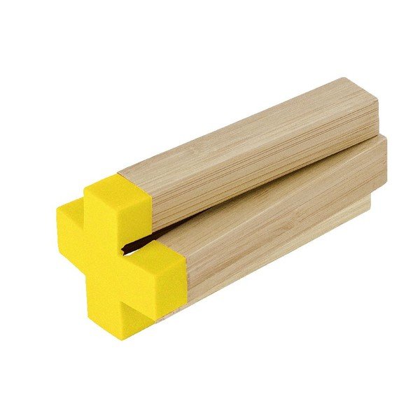 Bambusowa podkładka pod garnek Cross Yellow-image-2
