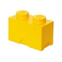 Żółty pojemnik podwójny LEGO®