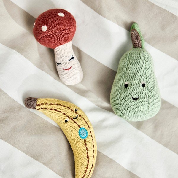 Grzechotka Banana – OYOY Mini-image-1