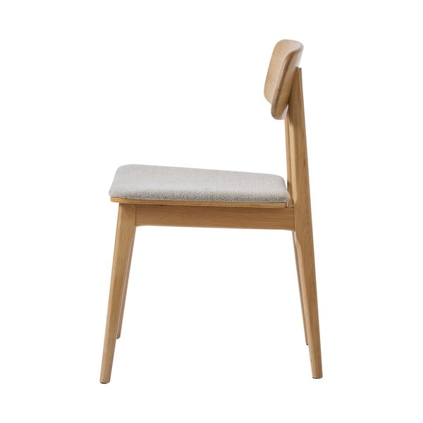 Beżowo-naturalne krzesło Livo – Unique Furniture-image-4