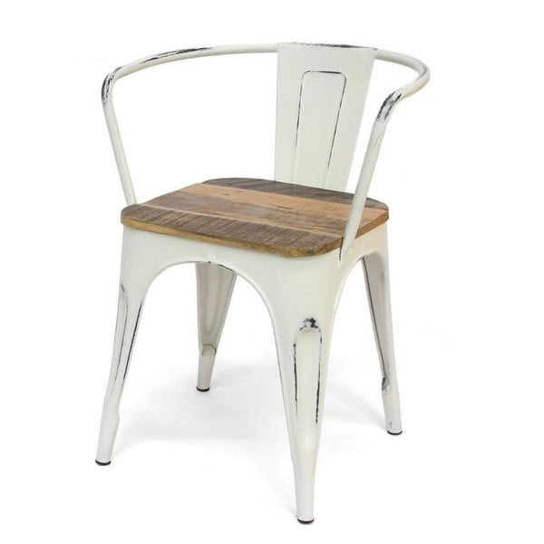 Białe krzesło Xilot