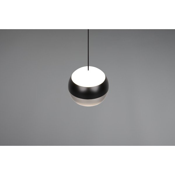 Lampa wisząca LED w czarno-srebrnym kolorze ø 15,5 cm Orbit – Trio Select-image-2