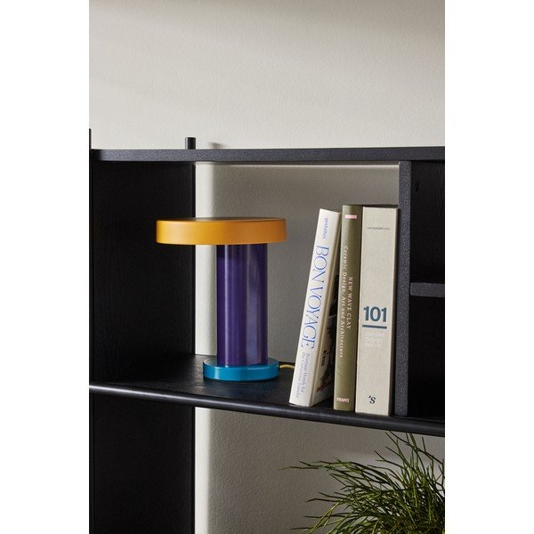 Fioletowa lampa stołowa LED ze ściemniaczem (wysokość 25 cm) Magic – Hübsch-image-2
