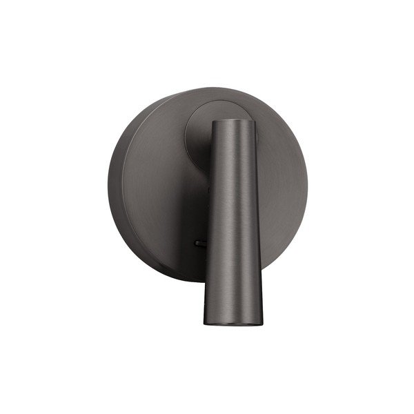 Szara aluminiowa lampa punktowa LED z elastyczną konstrukcją 7x10 cm Tico – Nova Luce