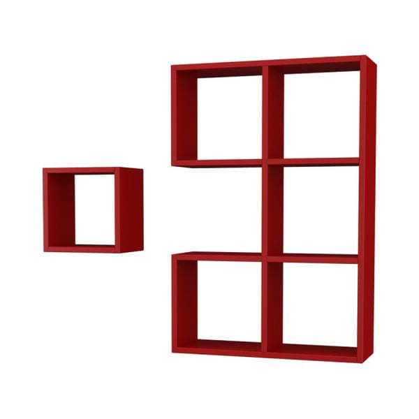 Czerwona półka Mobito Design Pacman