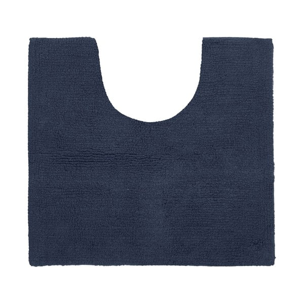 Ciemnoniebieski dywanik łazienkowy 50x45 cm Riva – Tiseco Home Studio