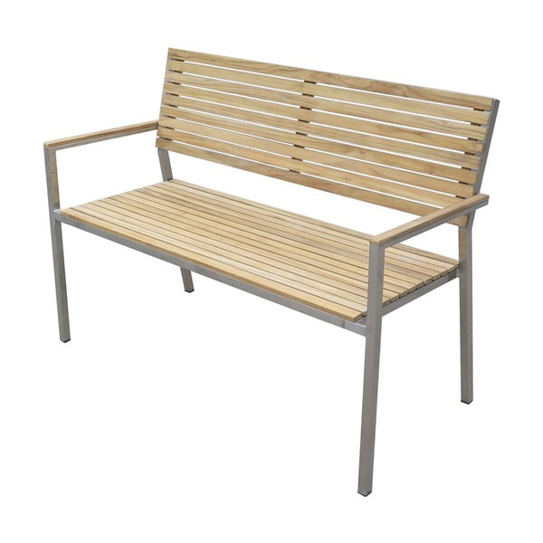 Ogrodowa ławka 2-osobowaz metalową konstrukcją ADDU Denver