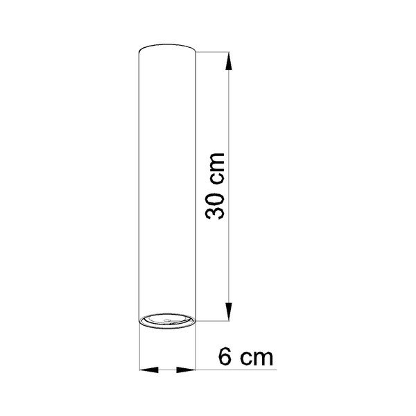 Czarna lampa sufitowa Sollux Castro-image-2