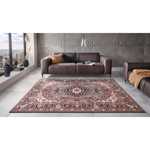 Szaro-brązowy dywan Nouristan Skazar Isfahan, 80x150 cm-image-1