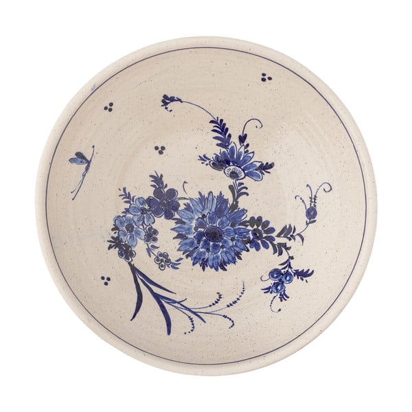 Niebiesko-beżowa misa z terakoty ø 41 cm Aleni – Bloomingville