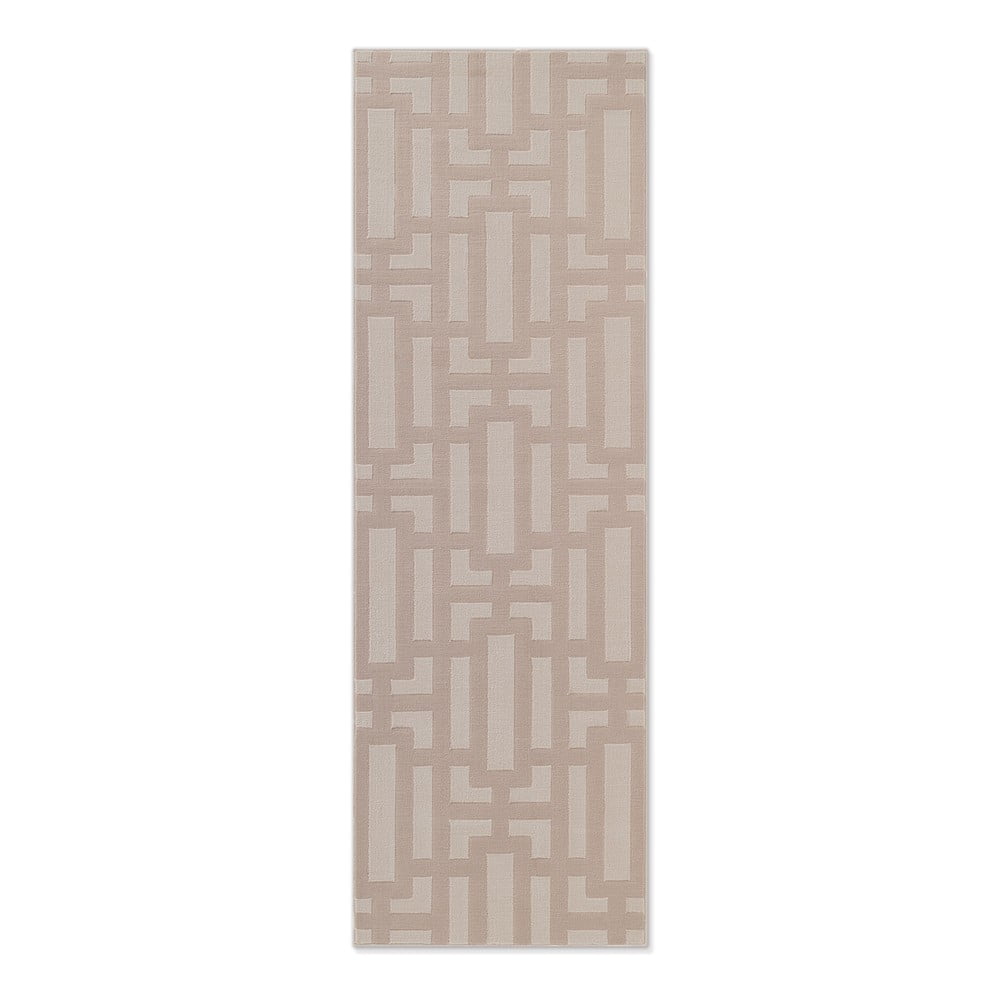 Beżowy chodnik 80x240 cm Perles Onyx – Elle Decoration (zdjęcie 3)