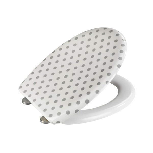 Deska sedesowa wolnoopadająca Wenko Punto, 45x38 cm-image-1