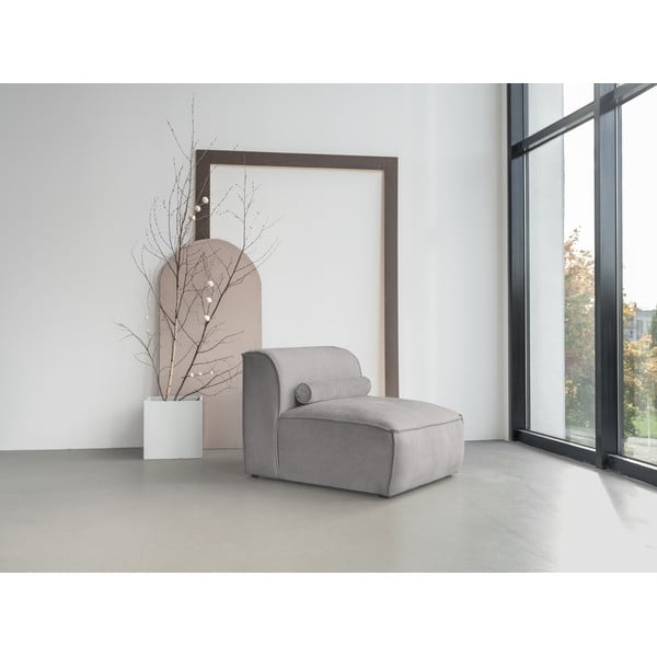 Jasnoszary moduł sofy (moduł środkowy) Flex Felix – Miuform-image-1