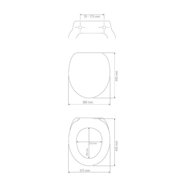 Deska sedesowa wolnoopadająca 37 x 44,5 cm Rollin'Art Full Bloom – Wenko-image-3