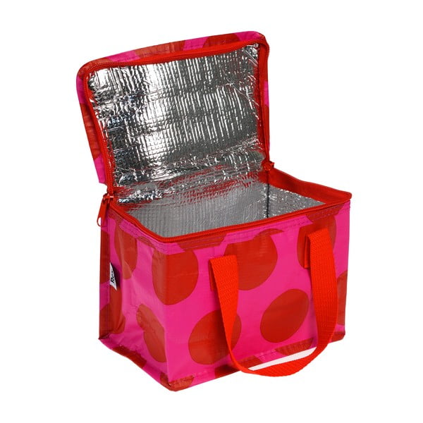 Czerwono-różowa torba termiczna Spotlight – Rex London-image-3