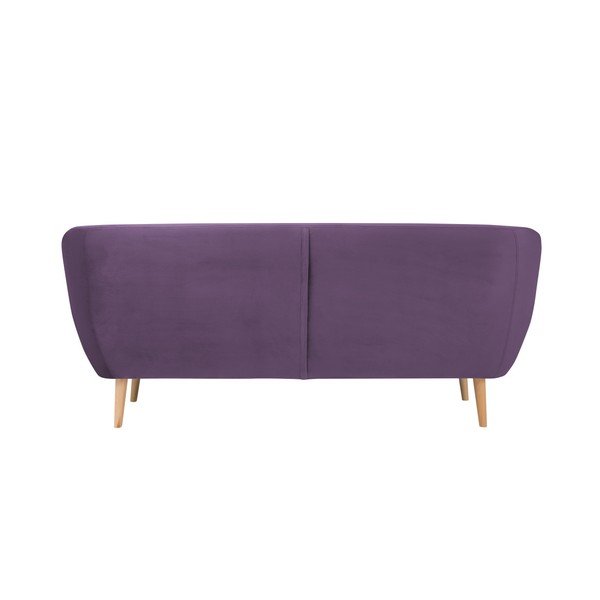 Fioletowa sofa 3-osobowa Mazzini Sofas Amelie-image-4