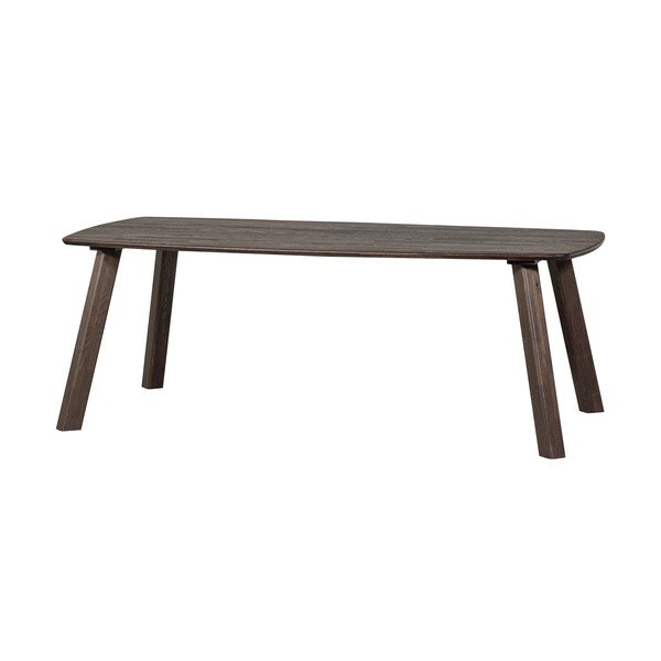 Stół z litego drewna dębowego 100x220 cm Tablo – WOOOD-image-1