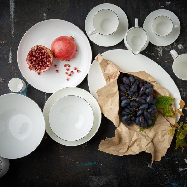 Porcelanowy dzbanek do herbaty Butlers Silver Lining, 1,2 l-image-3