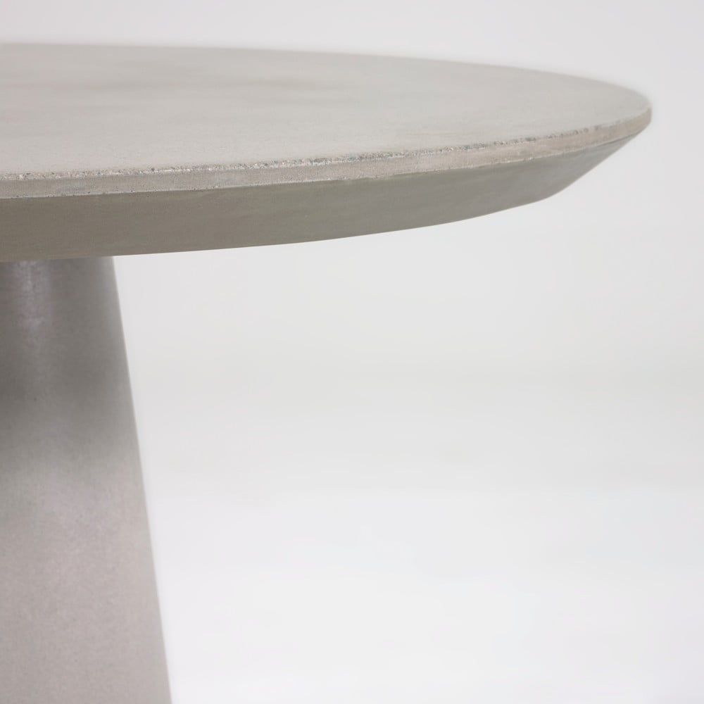 Betonowy stół zewnętrzny Kave Home Itai, ⌀ 90 cm (zdjęcie 6)