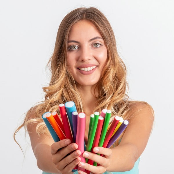 Komplet 42 piankowych papilotów do włosów InnovaGoods-image-3