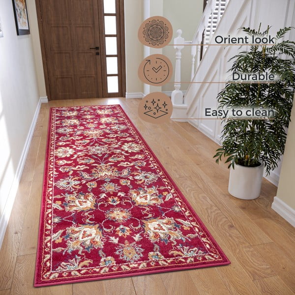 Czerwony chodnik 80x240 cm Orient Caracci – Hanse Home-image-4