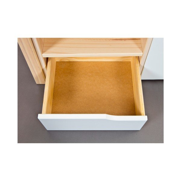 Łóżko z litego drewna sosnowego Interlink Gudjam, 90x200 cm-image-2