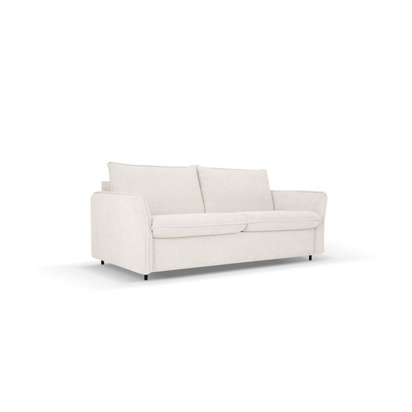 Beżowa rozkładana sofa 166 cm Dalida – Micadoni Home-image-2