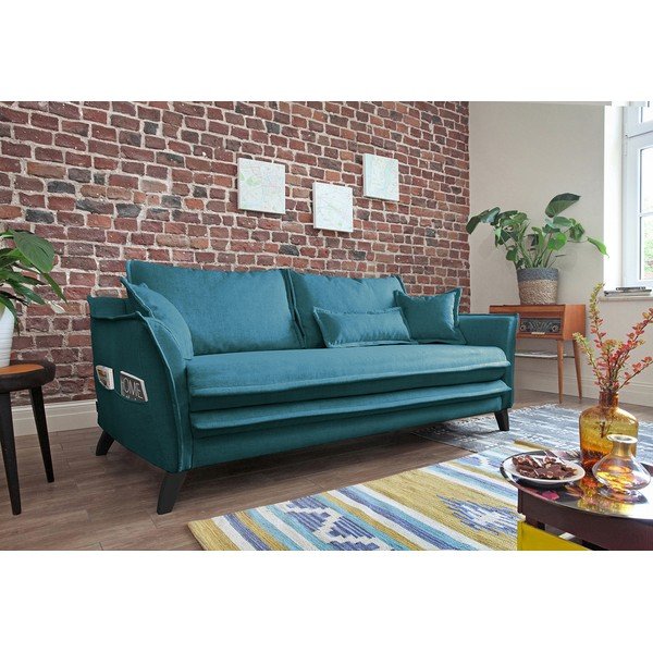 Turkusowa sofa Miuform Charming Charlie-image-2