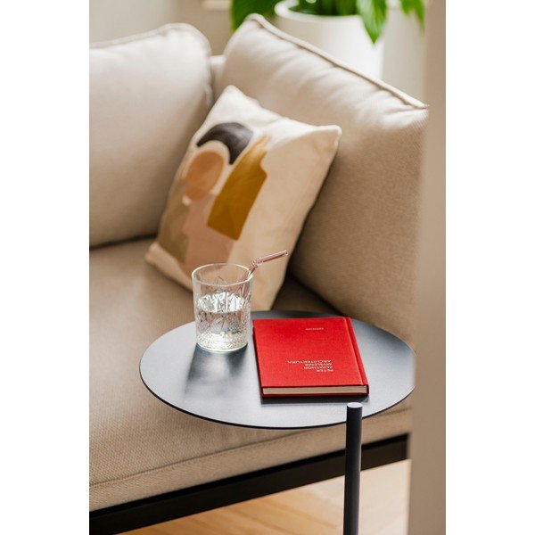 Stalowy okrągły stolik 41x40 cm Ande – noo.ma-image-4