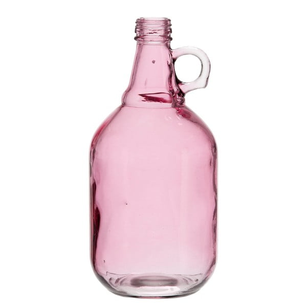 Gąsiorek/wazon Glass Pink, 14x27 cm