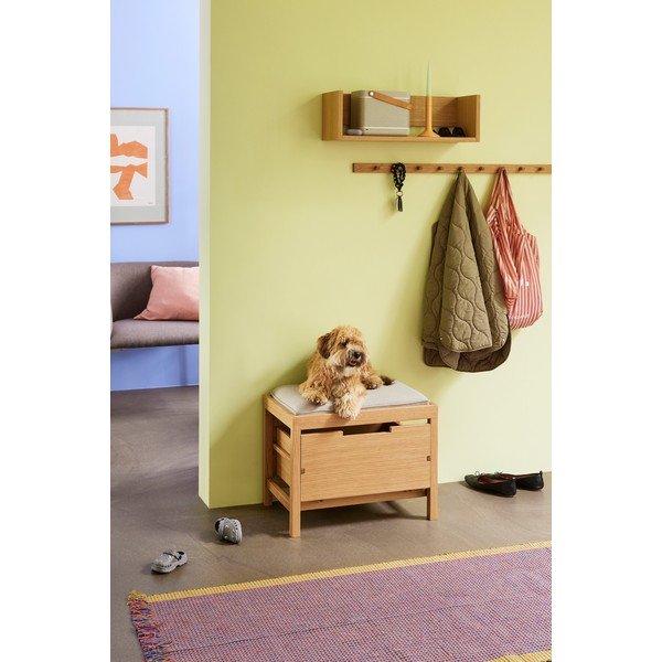 Półka w dekorze dębu w naturalnym kolorze 64 cm Gap – Hübsch-image-2