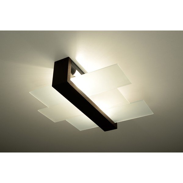 Brązowa lampa sufitowa Sollux Leda-image-3