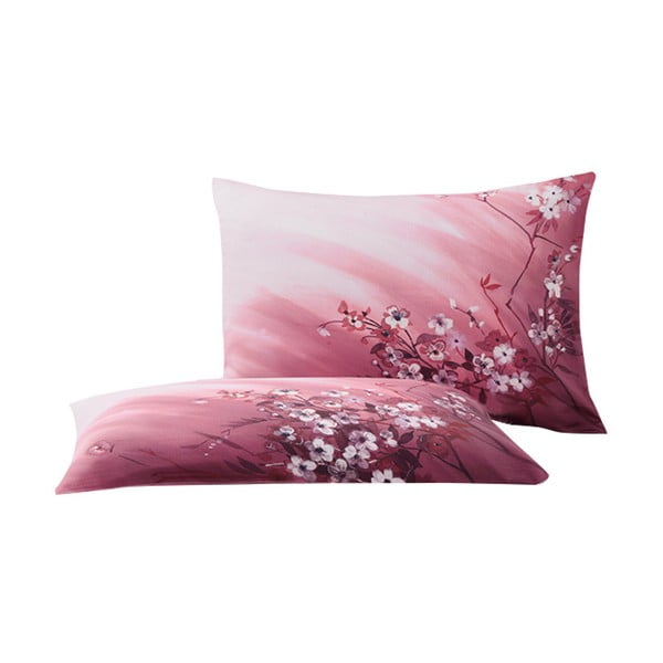 Zestaw 2 poszewek na poduszki z bawełny Bella Maison Rosa, 50x70 cm