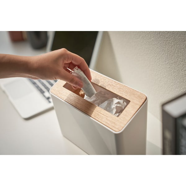 Biały kosz na blat Yamazaki Rin, 2,3 l-image-4