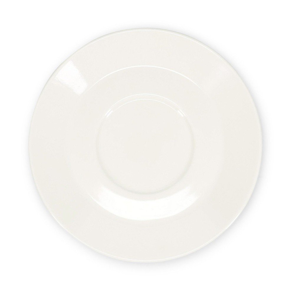 Biały porcelanowy spodek ø 16,5 cm Barista – BonBistro