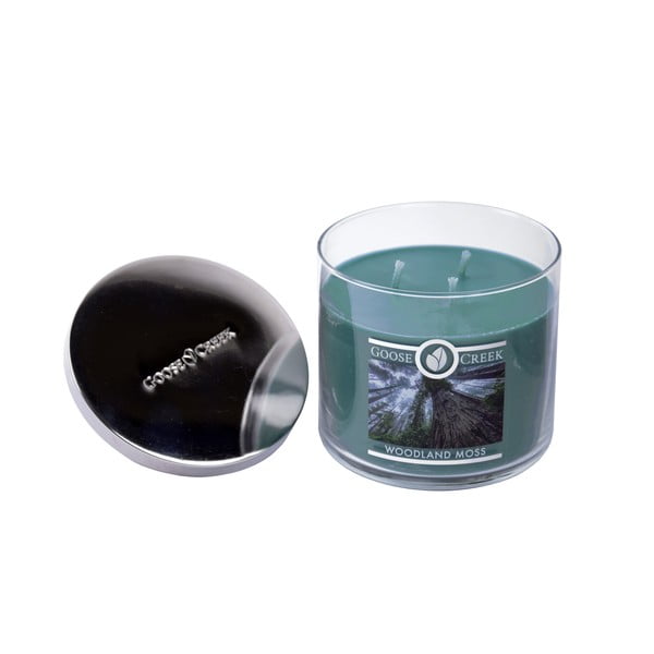 Świeczka zapachowa w szklanym pojemniku Goose Creek Woodland Moss, 35 h-image-2